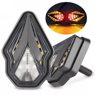 2 Stück Motorrad LED bündig montierte Blinker Leuchten für Honda