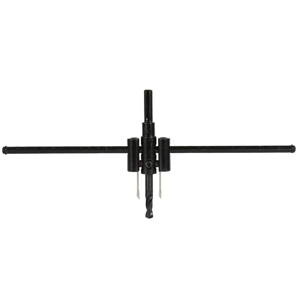 1Set Household Plane Design Adjustable 40 300mm Carpentry Cutter Circle Hole Wood Drilling