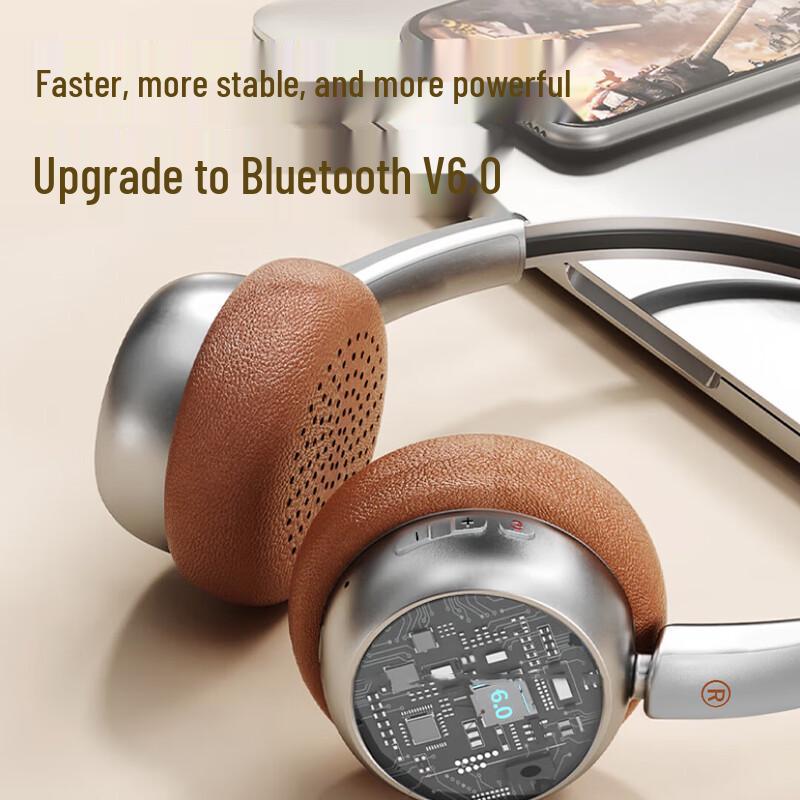 Kuke ZHE R15 Retro Over-Ear Bluetooth Headphones