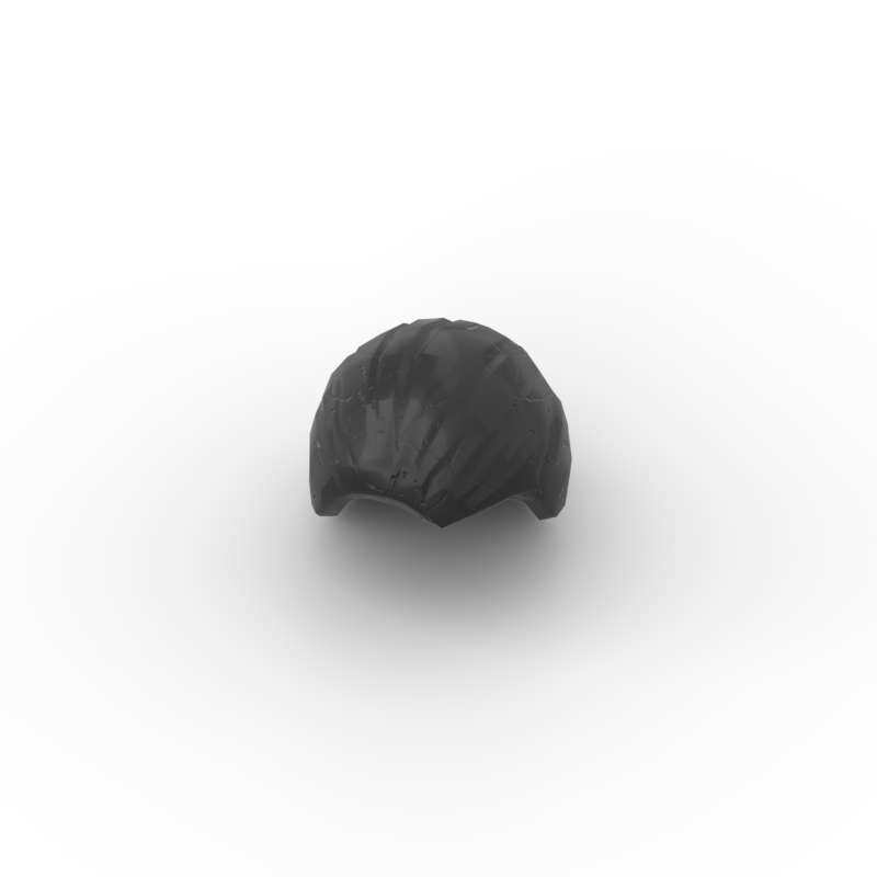 MOC 10PCS 92081 Combed Front to Rear Building Blocks Part Kit Hair Bricks Assemble Particle DIY Toys For Children Birthday Gifts