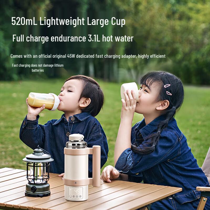 SnowBear Portable Smart Electric Kettle & Baby Bottle Warmer