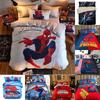 Spiderman 3D Bettwäscheset Bettdecke Doona Steppdecke Bezug Bettset Kissenbezug Laken Eigenschaften Premium Qualität Polyester Für Ultimativen Komfort Und Stil