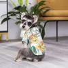 Pet clothes summer dog large dog Hawaiian beach casual shirt human dog parent-child clothing breathable fashion