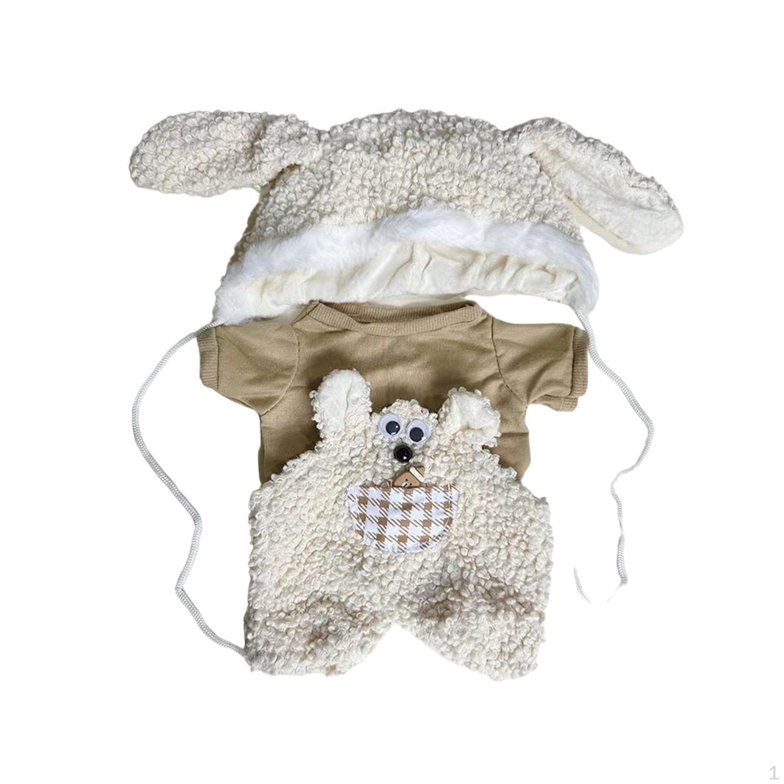 

Кукольная одежда брюки костюмы плюшевые аксессуары для детей подарок на день рождения одежда кулон белый