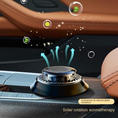 Solar Energy Car Perfume Seat Air Freshener Auto Aromatherapy Diffuser Interior Decor