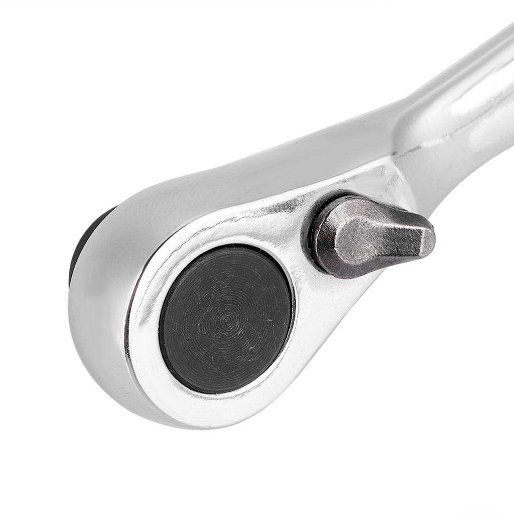 Mini ráčnový klíč 1/4" Kovový momentový klíč Odolný imbusový klíč Nástroj pro opravu auta 107/130mm