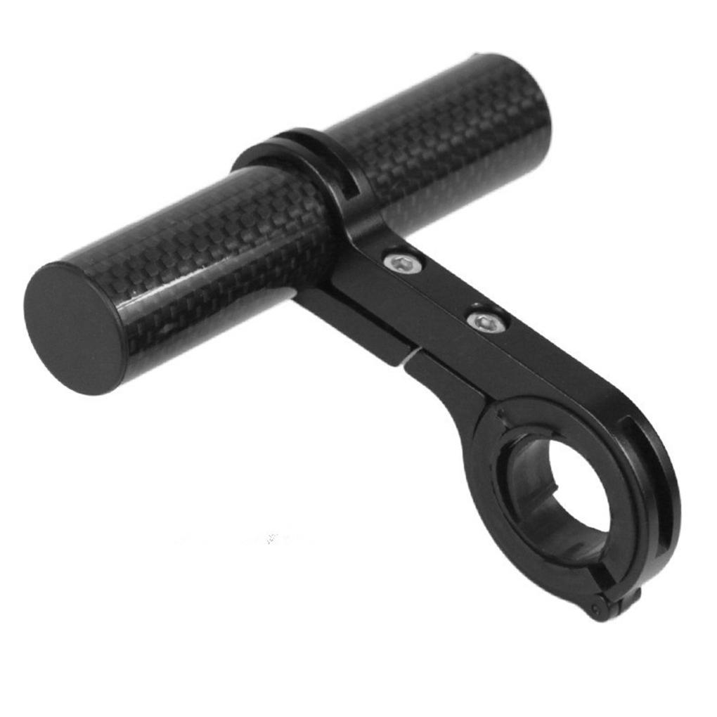 Mountain Bike Handlebar Extender Handle Bar Cellphone Speed Meter Extension Bracket Outdoor Frame Accessories Carbon Fiber