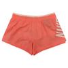 Solid Woven Mid-Rise Straight-Leg Sports Shorts Women Shorts Brown BQ5936-827