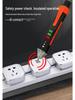Non-contact Electric Test Pen T02AB: Sound & Light Induction, Voice Readout, Live/Neutral Wire Detection, Circuit Repair.