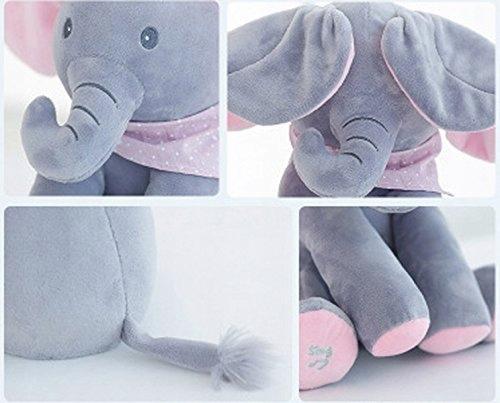 Interaktiver Elefant Akuku Plüschelefant Maskottchen Weicher Rosa
