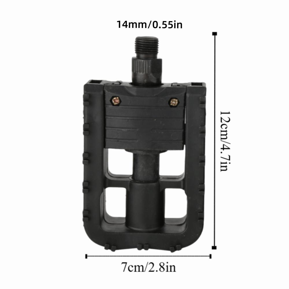 1 pair Plastic Folding Bike Pedals Road Bike Pedals  for Mountain Bikes,Road Bikes,E-Bikes