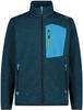 CMP Man Fleece Jacket (32H2147) Мужская трикотажная куртка kaki/nero/acido
