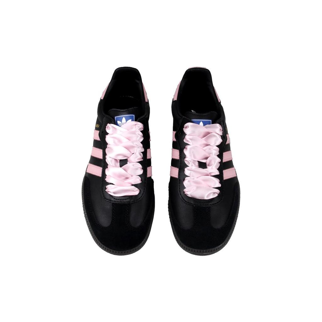 adidas Originals SAMBA OG Urban Chic Stil Y2K Rutschfest Abriebfest Niedrig geschnitten Skateboard Schuhe Unisex B75807(TeamJ-)