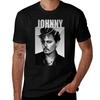 Johnny Depp Bw3 T-Shirt Lässig Lockerer Schnitt Kurzarm T-Shirt