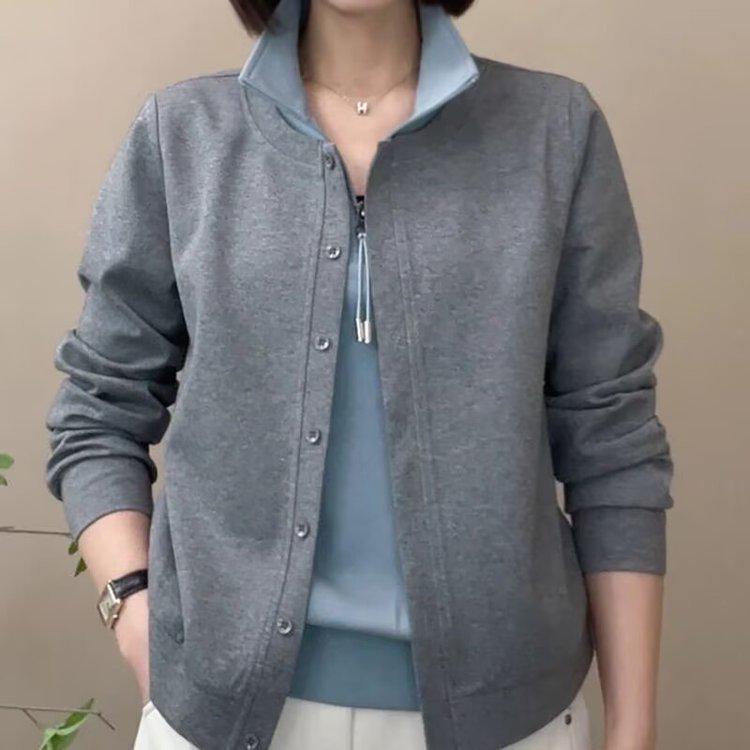 2026 Summer Fashion Versatile Two-Piece Look Hoodie for Women