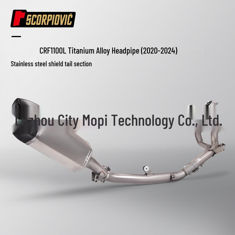 CRF1100L Full Titanium Exhaust System (2020-2024)