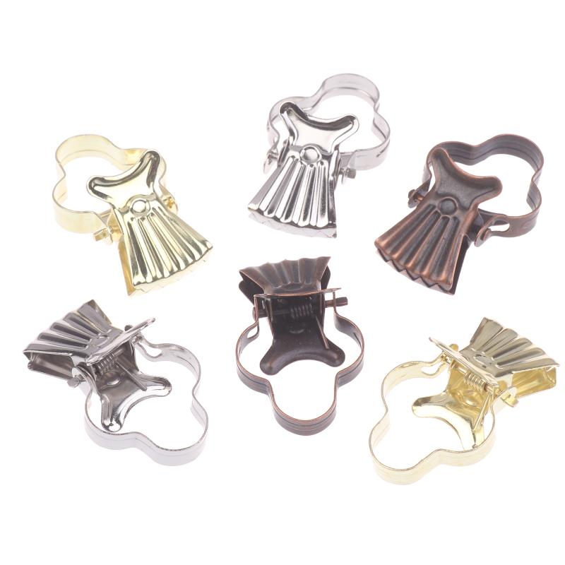 Household Metal Hook Clips for Curtain String Lights Strong Grips for Home Party Decoration