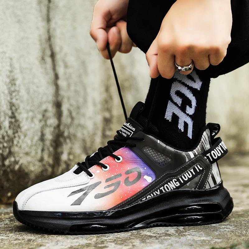 NEW Mens Sneakers Breathable Damping Sports Shoes Designer Casual Shoes Thick Sole Running Walking Shoes Trainers Sport Sneakers