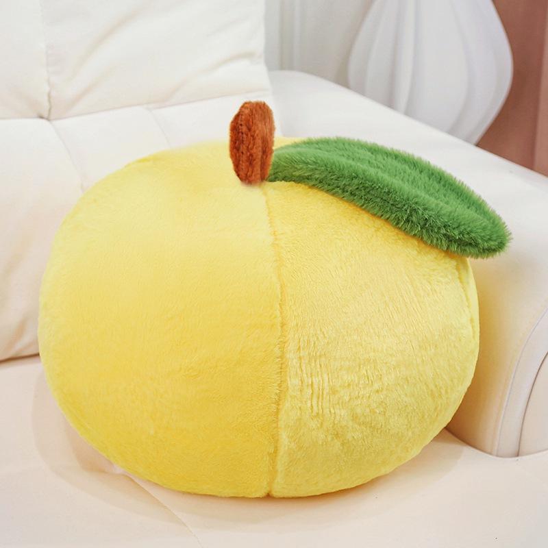 

Мультяшний Фрукт Зелене Яблуко Подушка-Іграшка Плюшева Іграшка Лялька Червоне Яблуко Лялька Домашня Подушка Лялька для Дівчинки 18cm（0.1kg）