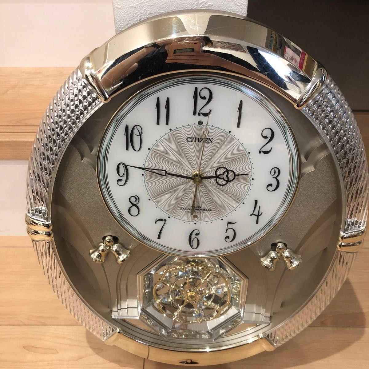 CITIZEN Citizen Palmus Lumiel 4MN430 Rhythm Clock Wall Clock