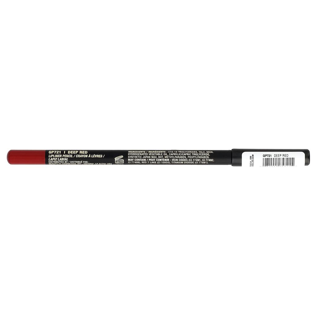 L.A. Girl Perfect Precision, Reliner Pencil, GP721 Deep Red, 1.49 G (0.05 Oz)