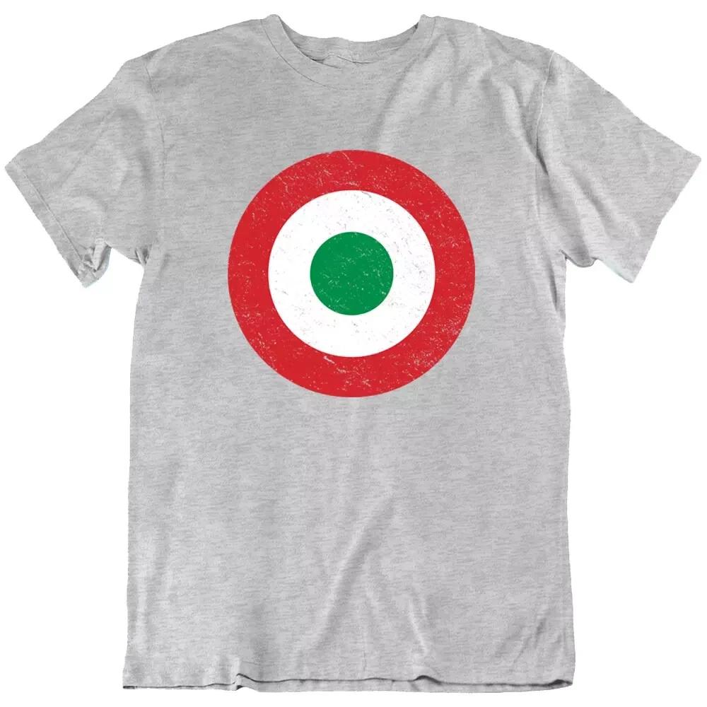 Aircraf Italian Air Force Roundel Italy ITA IT T Shirt Tee Gift New 2XL