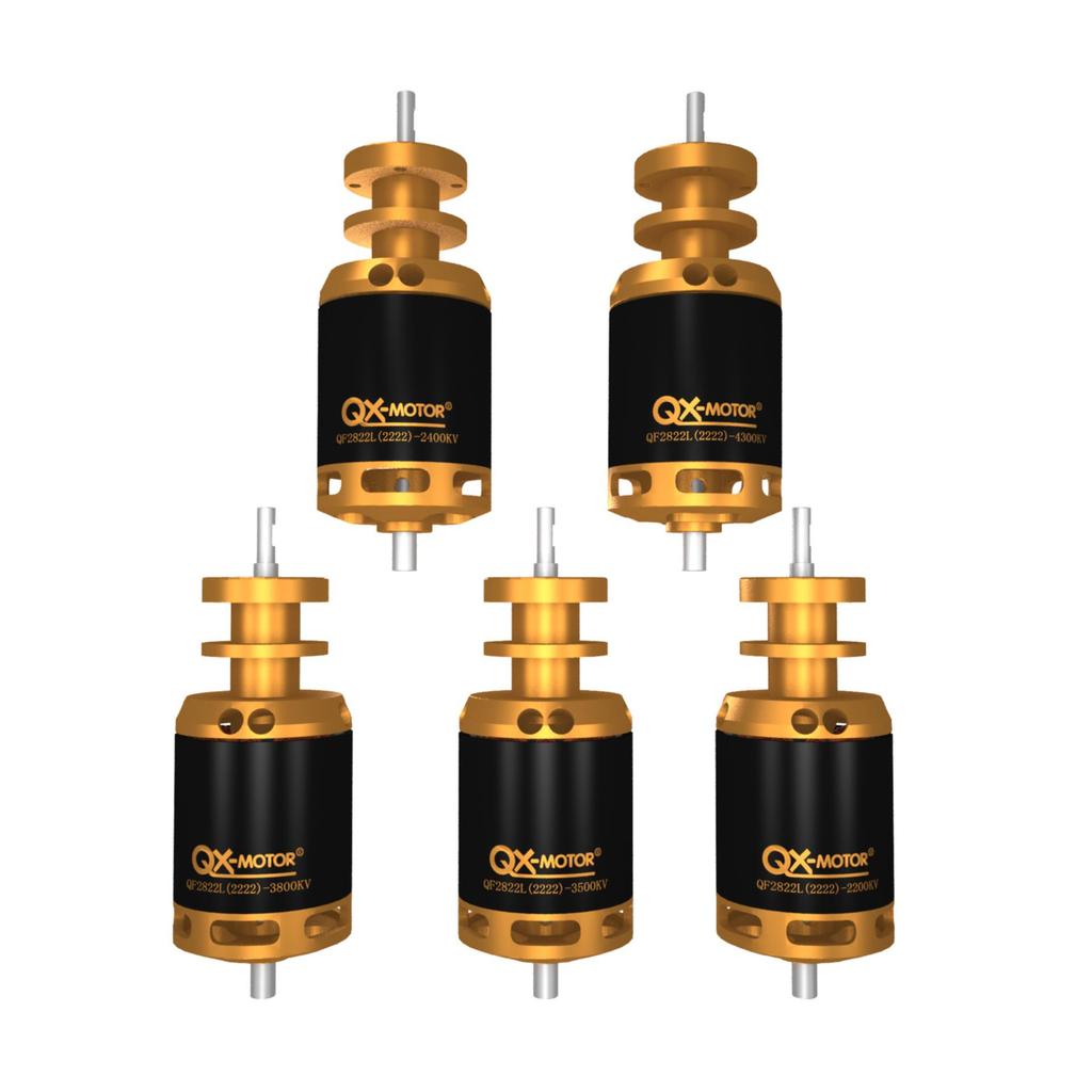 Qunxi 64mm 2822 3500KV Brushless Outrunner Motor for Model Aircraft EDF