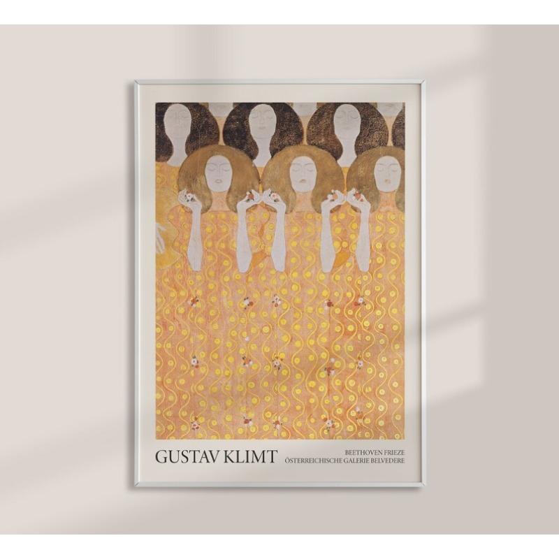 

1 шт. Эстетический постер Густава Климта Винтажный Романтический Абстрактные Фигуры Пейзаж Настенное Искусство Декор для Дома Офиса Галерейное Настенное Искусство 21cm×30cm NoFrame