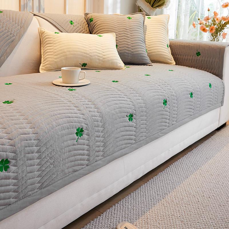 

Подушка для дивана Четыре сезона Универсальный чехол для дивана Чехол Нескользящая подушка Чехол в пасторальном стиле Полотенце-чехол Стираемая подушка 70*70cm