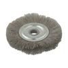 5 Inch Wire Wheel Abrasive Wire Wheel For Surface Preparation Peeling Polishing High Efficiency Metal Deburring