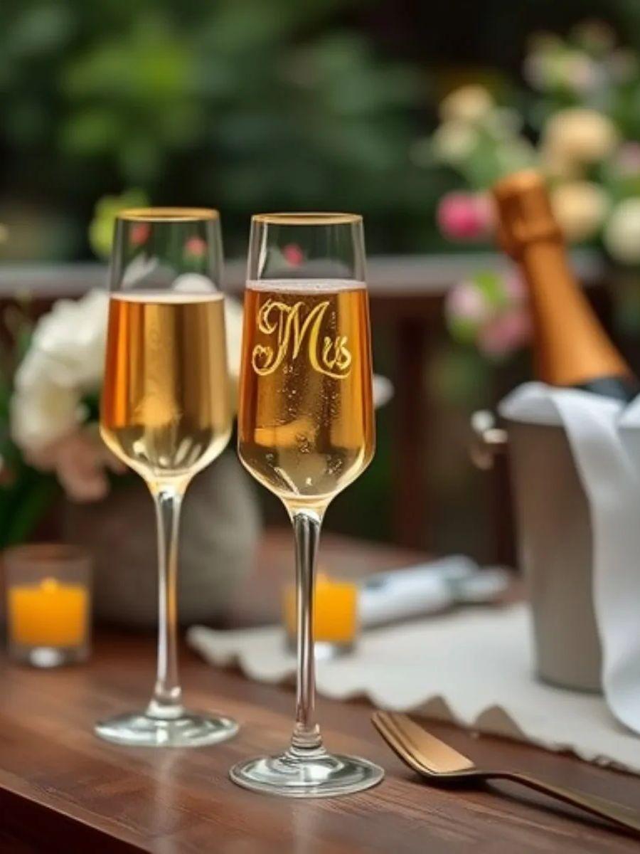 

Набор хрустальных золотых бокалов для шампанского Роскошный подарок в стиле инс для дома, отеля, креативная барная посуда 201-300ml