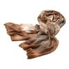 Sunset Series Women's Pure Cashmere Printed Scarf: Autumn/Winter Fashionable Extended Shawl