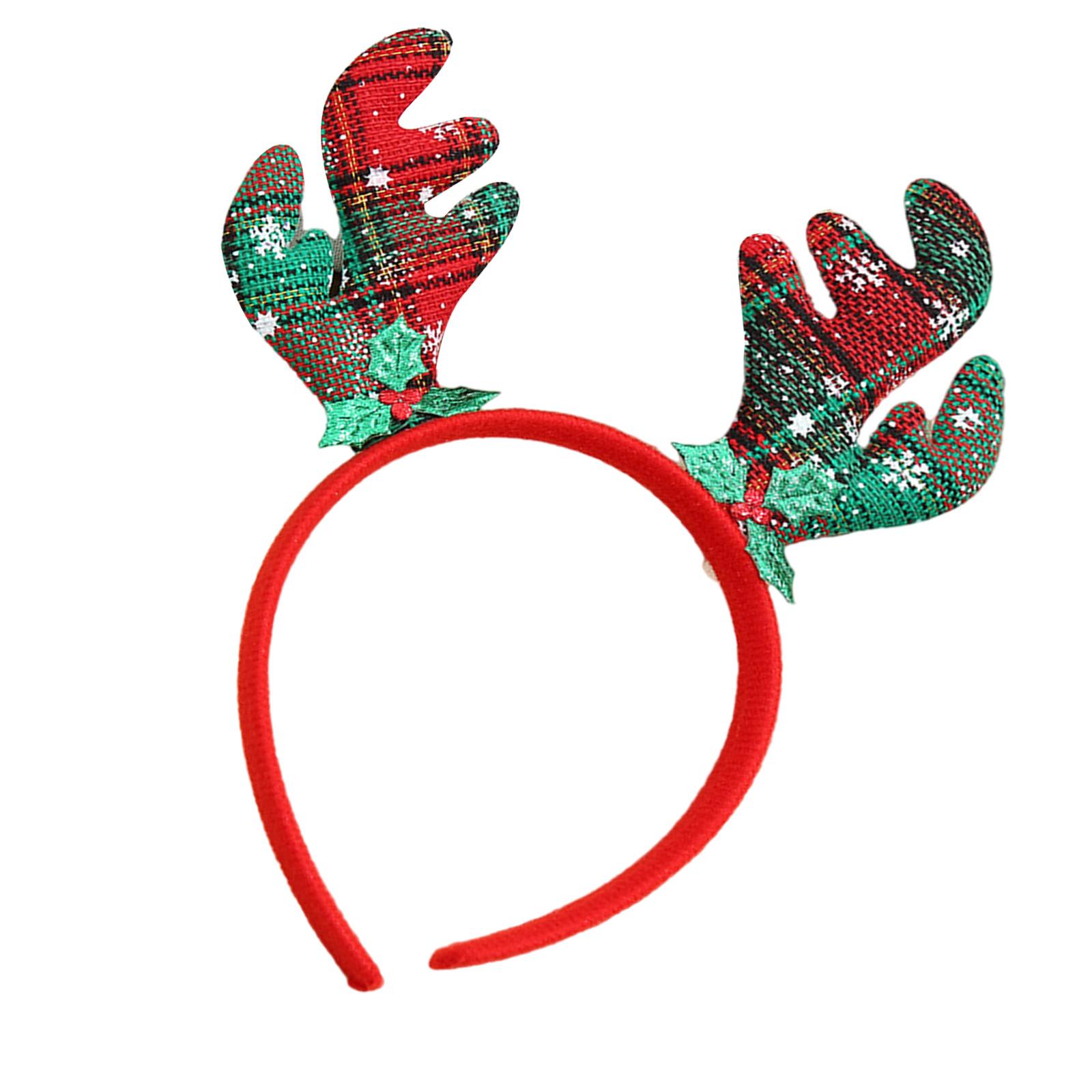 Mistletoe Headbands Party Costume Christmas Party Karaoke Punk Photo Props Cool Party Christmas Hair Hoop Nightclub зелёный