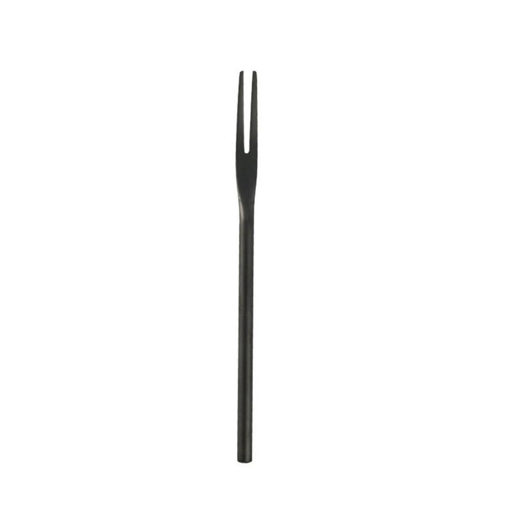 Steel Long Handle Household Solid Kitchen Supplies Fruit Toothpick Tableware Utensil Fruit Fork