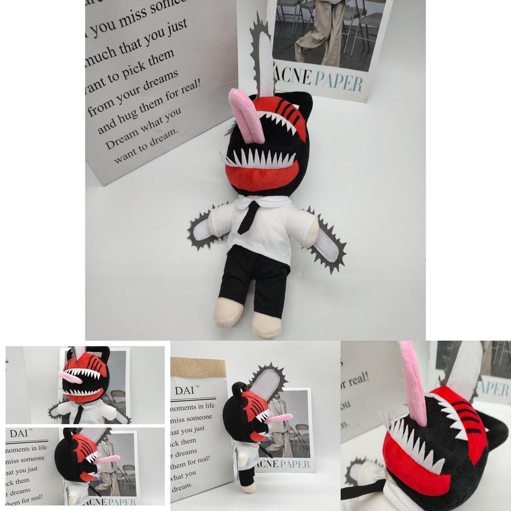 Denji Chainsaw Man Plush Toy For Anime Fans Eco-friendly Pp Cotton Material 30cm Size Perfect Decoration