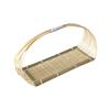 Bamboo Basket Serving Tray Rustic Food Biscuit Cookies Pastry Display for Kitchen