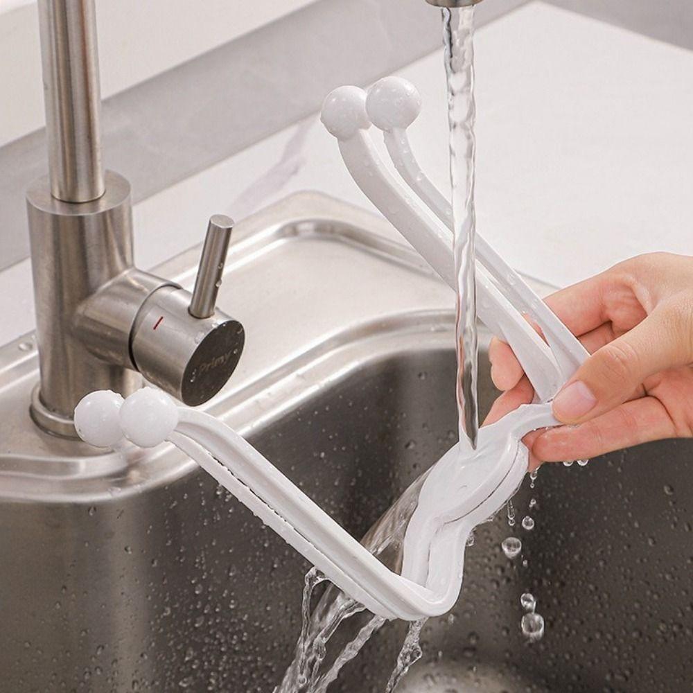 Folding Sink Filter Holder Plastic Sink Drain Rack Durable Sink Trash Catcher Vegetable Storage