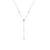 New 925 Sterling Silver Star Necklace Simple Personality Charm Long Choker Birthday Gift Women's Fine Jewelry