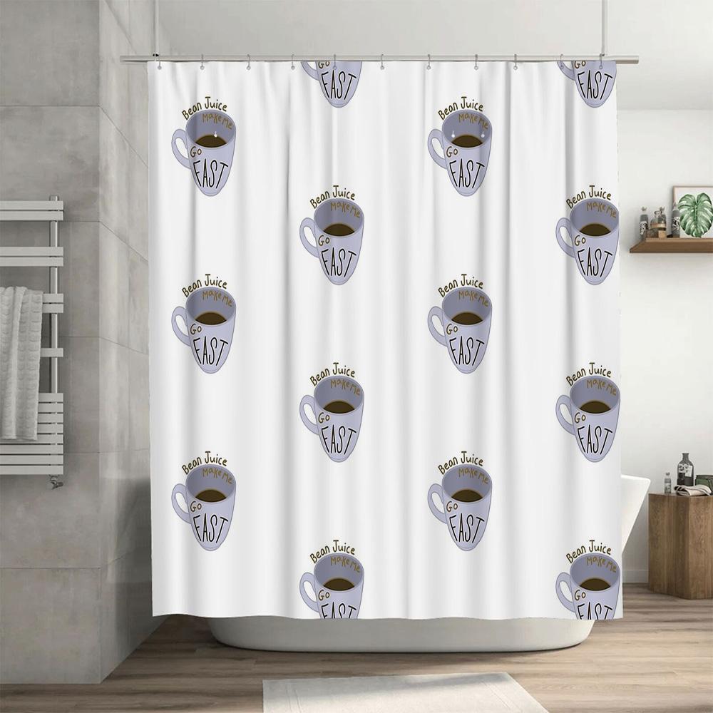 Shower Curtain Waterproof Vintage Floral Bathroom Decor Elegant Modern Farmhouse Pattern Fabric Liner Set Extra Long