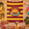 Polyester Wall Tapestry with West Ham United Design, Decorative Hanging for Bedroom Living Room Dorm