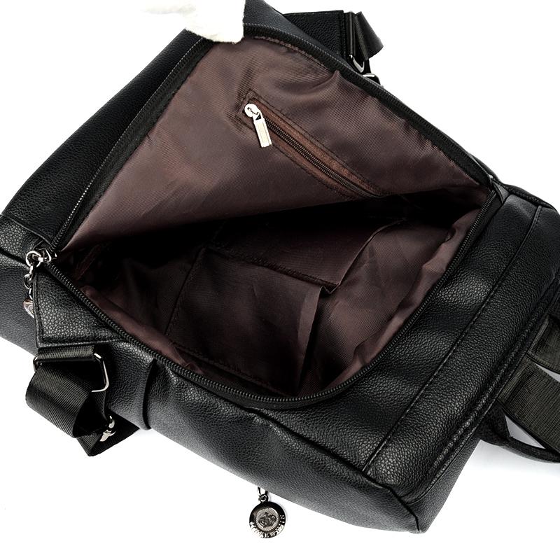 Genuine leather backpack for women travel backpack school backpacks