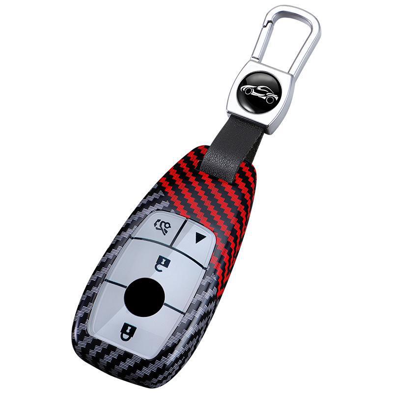 Mercedes-Benz Key Cover for C-Class E300L, A200L, GLC, GLE, GLA, CLA - High-End Female Shell, Elegant and Durable.