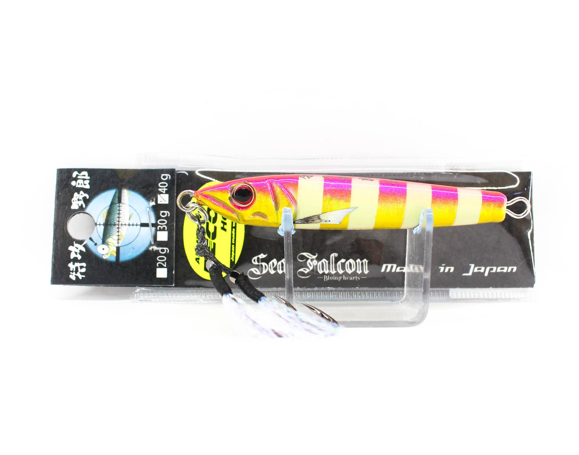 

Sea Falcon Metal Jig Sharp Shooter 40 грамм Розовое золото 13 Зебра (2249)