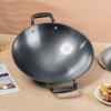 Debo Cast Iron Wok with Double Handles