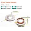 25-51 Core Tweeter Voice Coil Diaphragm Round Flat Wire with Pillar Speaker Repair Parts