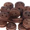 20Pcs/Bag Ancient Sailboat Model Accessories Black Walnut Deadeye Model Ship Pulley For Diy Ship Model Making Tools Supplies