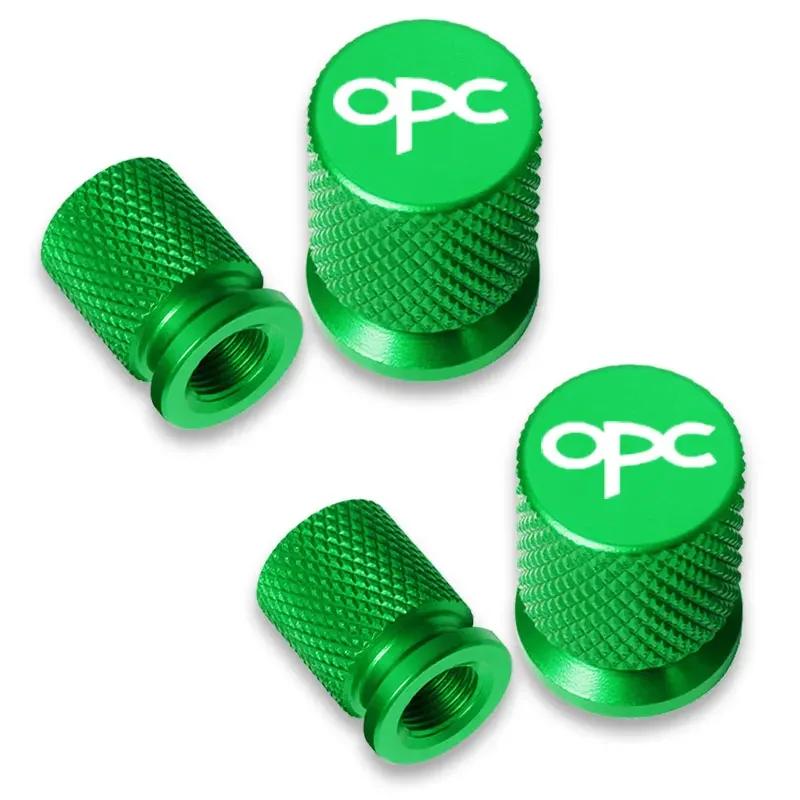 

For Opel Opc Accessories 4pcs Car Wheel Tire Valve Caps Tyre Stem Covers Airdust Waterproof