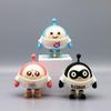 Eggy Party Game Character Model Ornament With Detachable Clothes Fans For
