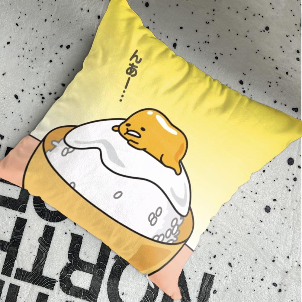 Christmas Pillow Cases Decorative Kawaii G-Gudetama Living Room Decoration Cushion Cover 40*40 Personalized Gift Sofa Covers