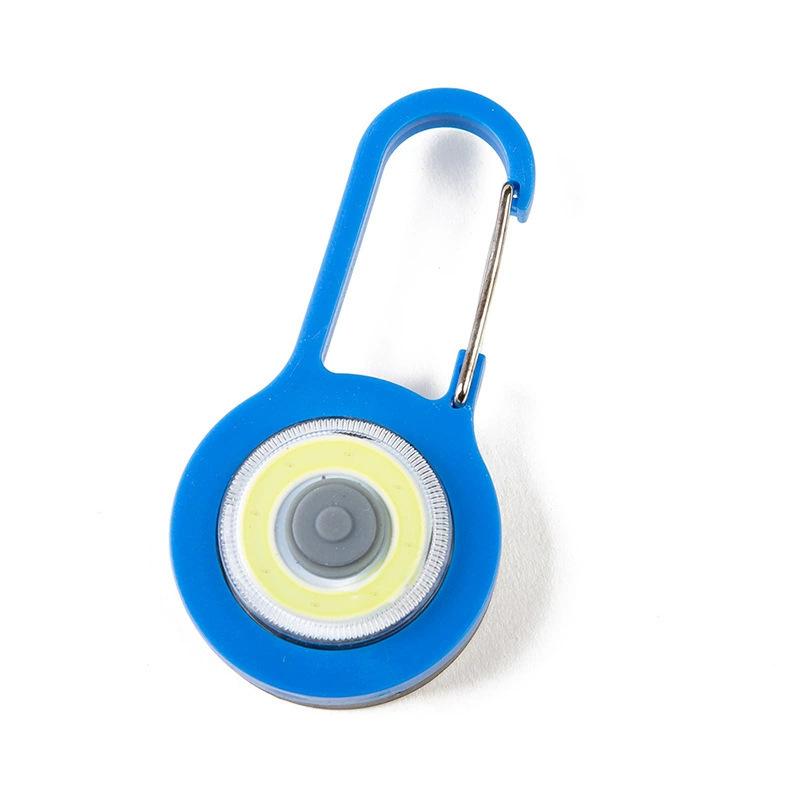 Outdoor LED Keychain Flashlight - Mini Portable Super Bright Battery-Powered Hiking Camping Emergency Lamp